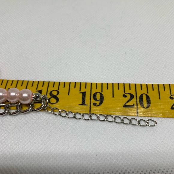 Gorgeous Layered Crystal and Pearl Statement Necklace - Picture 7 of 8